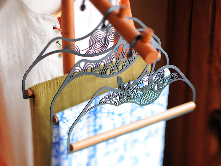 スカーフのハンガー