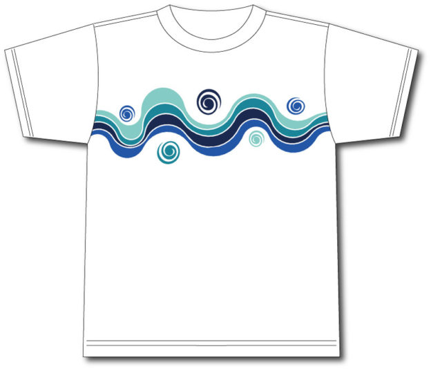 青海波のTシャツ