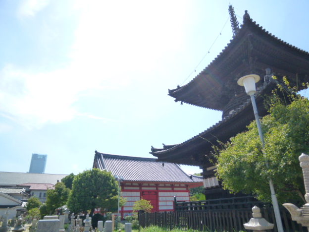 『あべのハルカス 三十六景』 第十一景 「愛染堂勝鬘院」