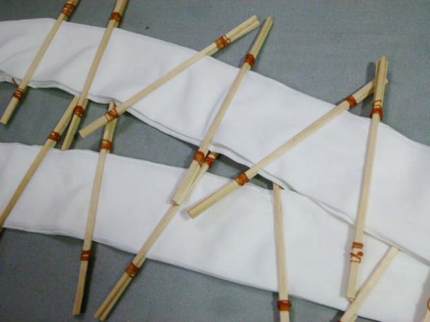 わりばし絞り!?