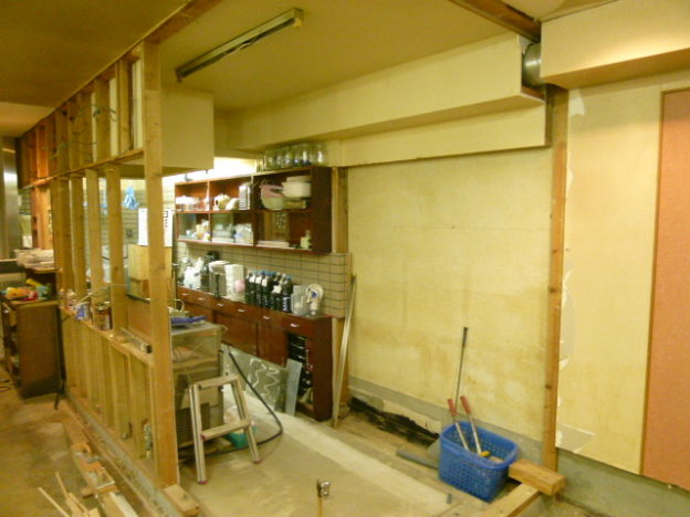 DIY セルフリノベーション『厨房を作る』
