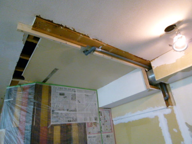 DIY セルフリノベーション『木のルーバー天井を作る ②』