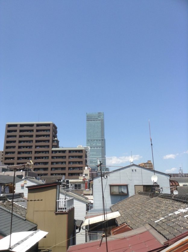 『あべのハルカス 三十六景』 第十三景 「阿倍野家並ノ景」