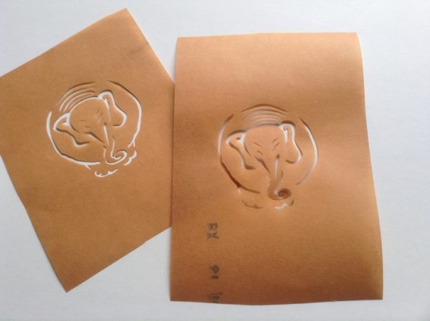 若冲の『白象図』