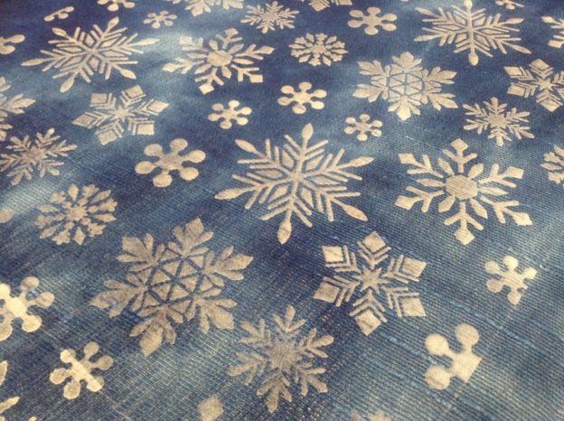 スノーフレークのストール