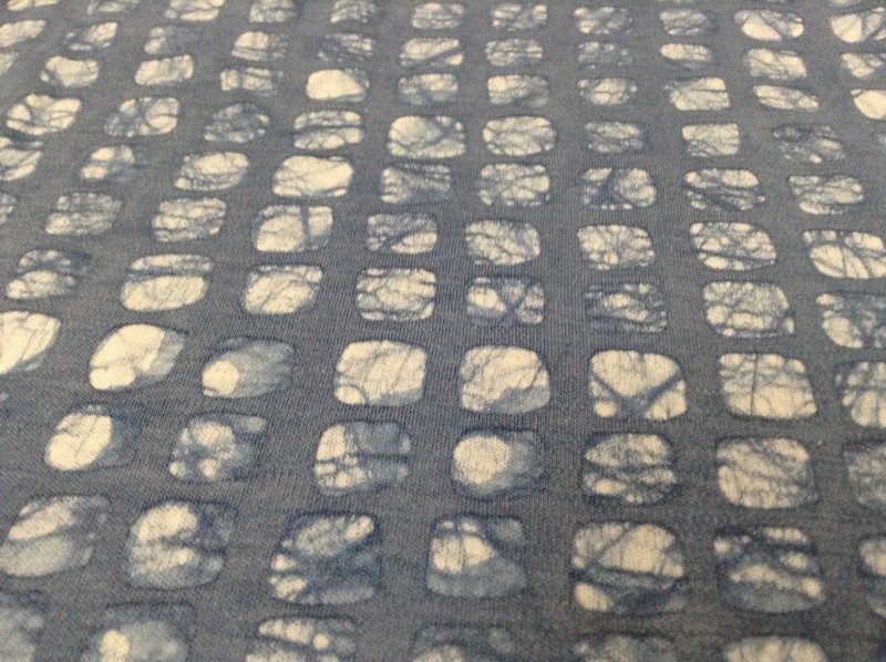 ろうけつ染め（スタンプ）