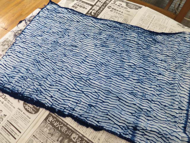 木目しぼりのゆかた