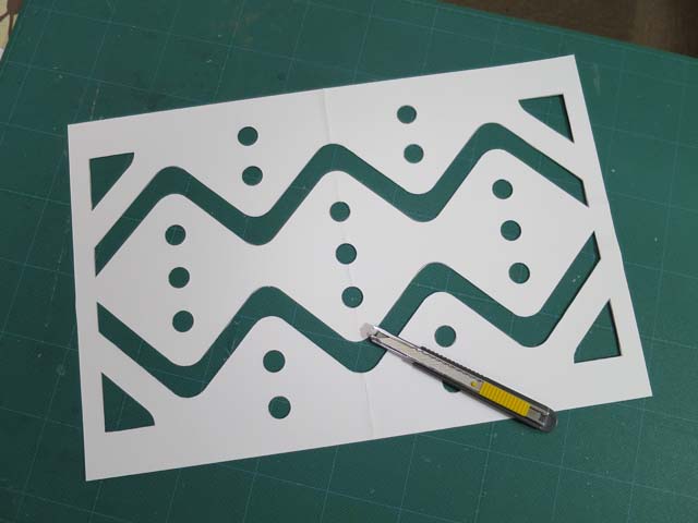 手ぬぐいストール （前編）