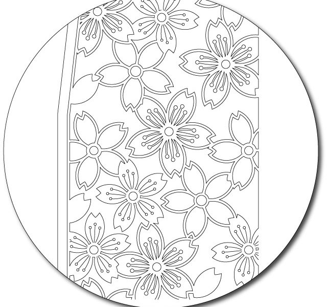 木と鉄の椅子 『さくら』 （イメージ図編）