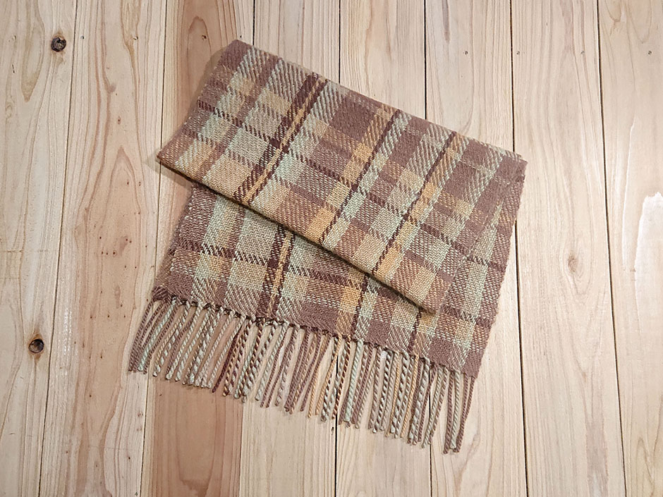 小さなひざ掛け