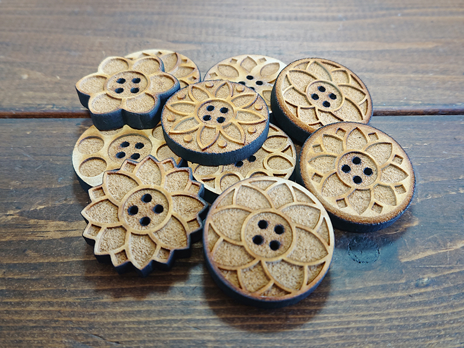 花ボタンも開発中です！