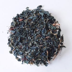 藍（タデアイ）乾燥藍葉（砕け）50g ◆ 草木染（材料）天然・草木染植物染料