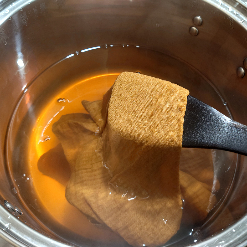 アメリカセンダングサ染め