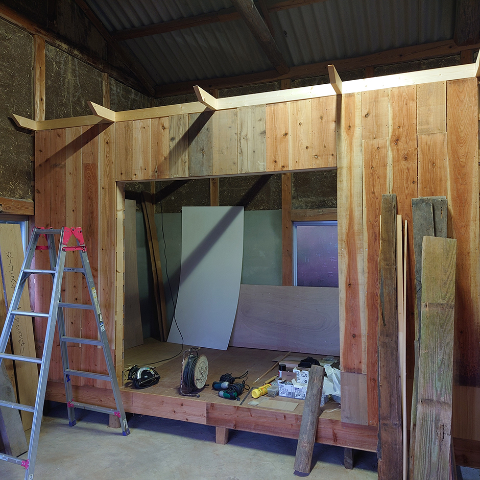 自作で養蚕場（2）