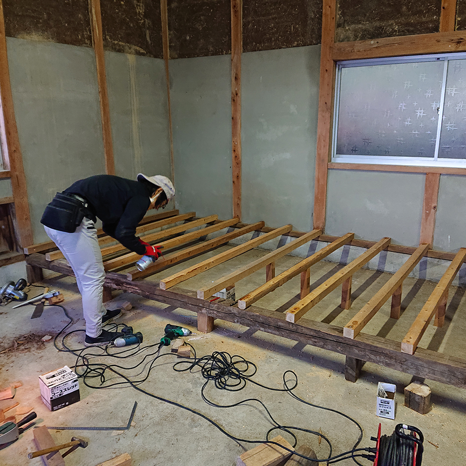 自作で養蚕場（１）