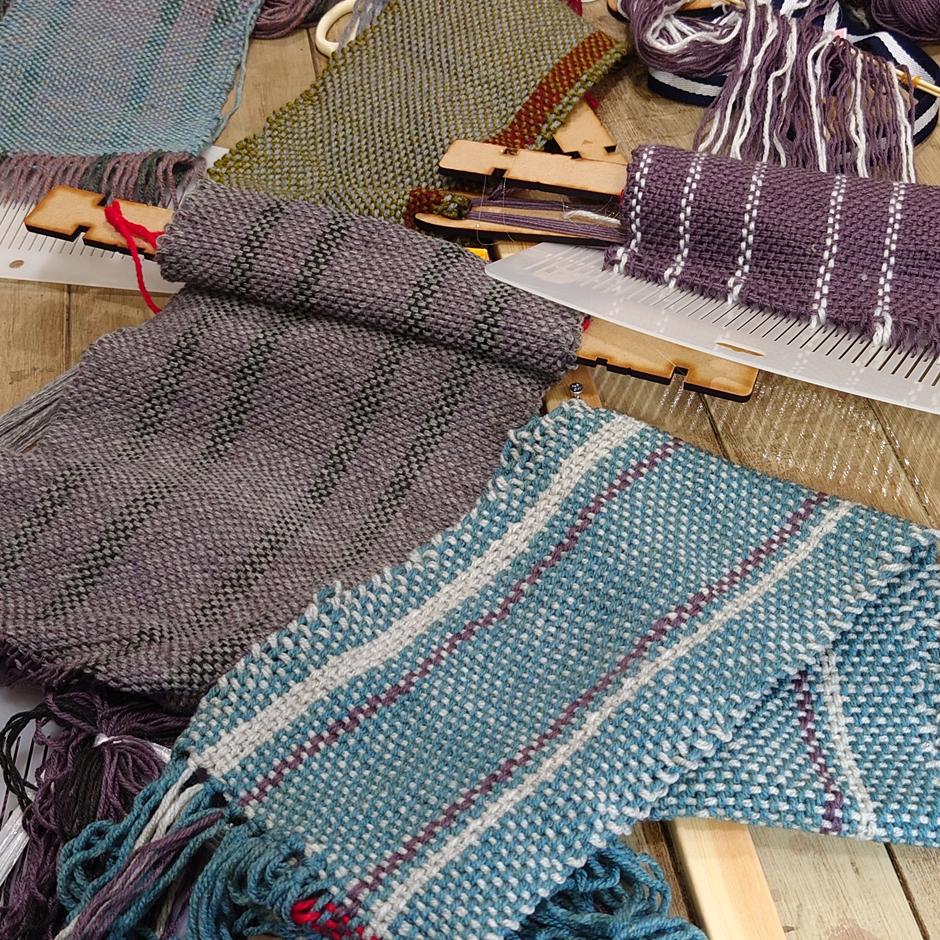 手織り【一日体験教室】シンプルな織り機を使って本格的な織物にチャレンジ！