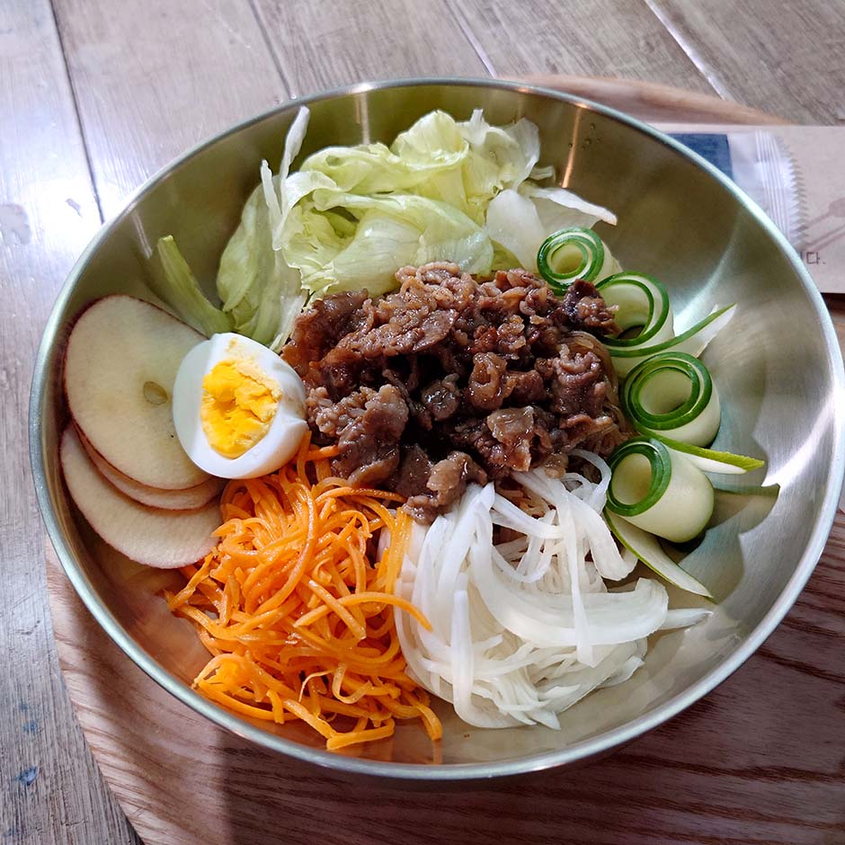 本日の一枚『韓国冷麺』