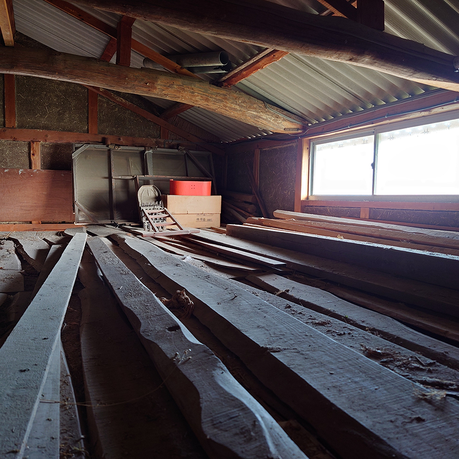 屋根裏利用計画