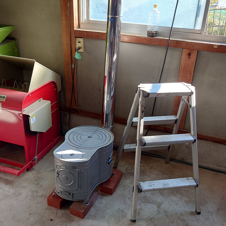 グレー 円筒形ストーブ 2006年製 パーフェクション750デラックス ストーブ 希少カラー ハーベスト