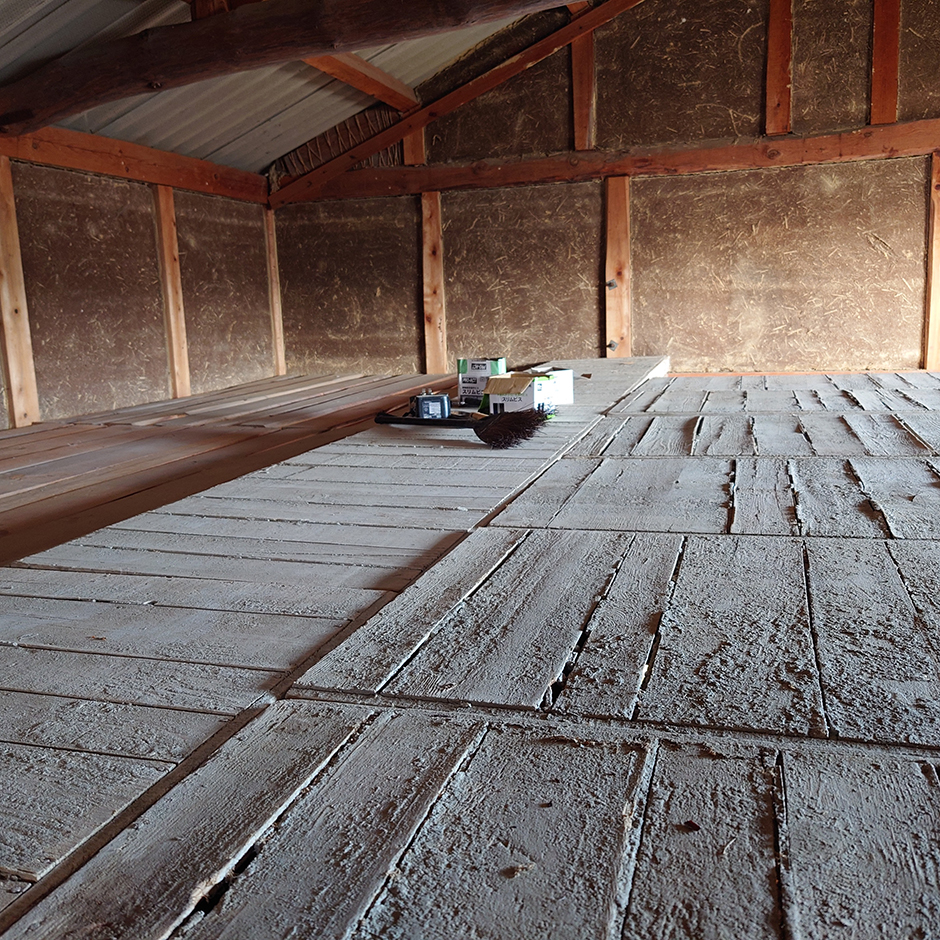 納屋2階の改装｜第三章（完結編）