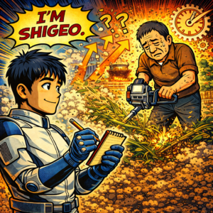 口出ししないSHIGEO