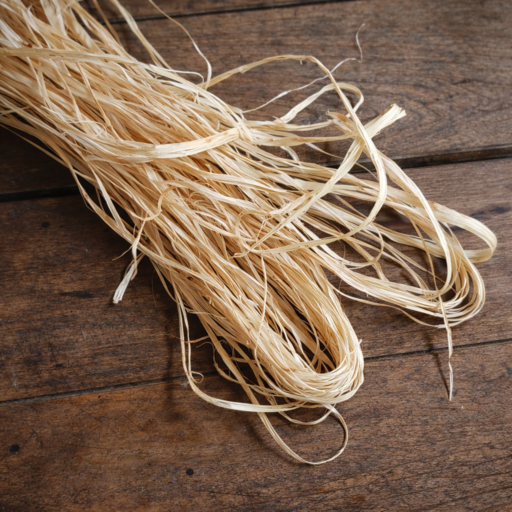 自然布(山布)研究所/光沢のある葛(くず)の繊維