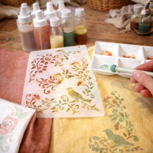 一日体験教室【ベンガラ染めステンシル】